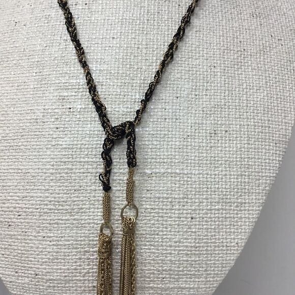 Treasure & Bond Crochet Chain Necklace (G1) - Picture 3 of 5